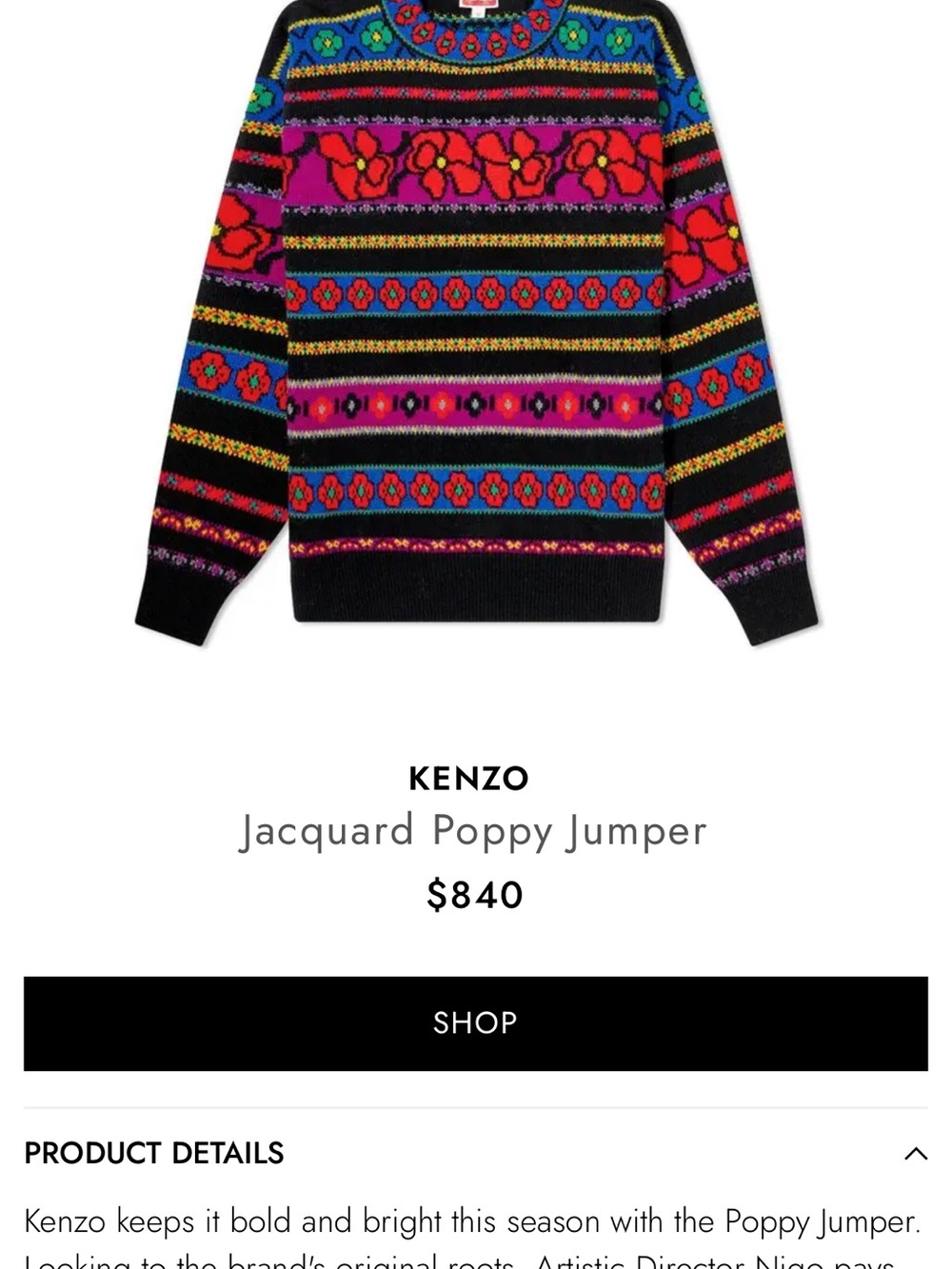 Kenzo women Sweater - Picture 3 of 6